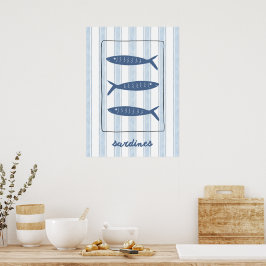 Póster Sardinas