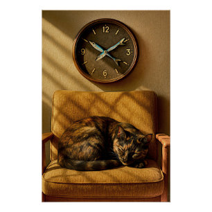 Póster Sardine O’clock Dreamtime – Arte Surrealista de Ga