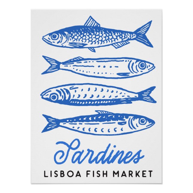 Póster Sardines (Anverso)