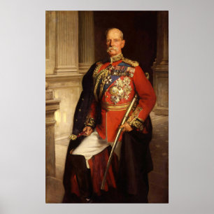 Póster Sargent - Frederick Sleigh Roberts 1st Earl Robert