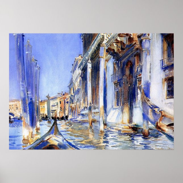Póster Sargent - Rio Dell Angelo 1902 (Frente)