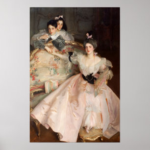 Póster Sargent - Sra. Carl Meyer Y Sus Hijos