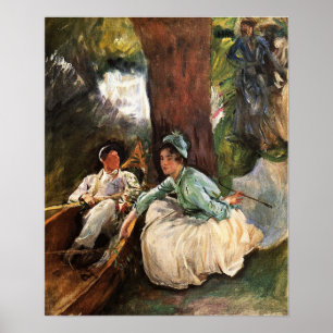Póster Sargente - A Orillas Del Río 1888