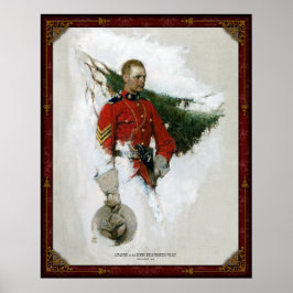 Póster Sargento de la Policía Montada del Noroeste - 1919