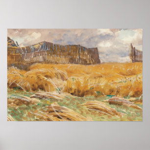 Póster Sargento John Singer - Campo camuflado en Francia