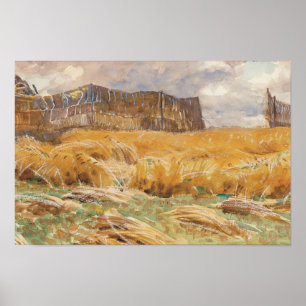 Póster Sargento John Singer - Campo camuflado en Francia