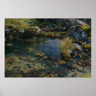 Póster Sargento John Singer - Piscina alpina