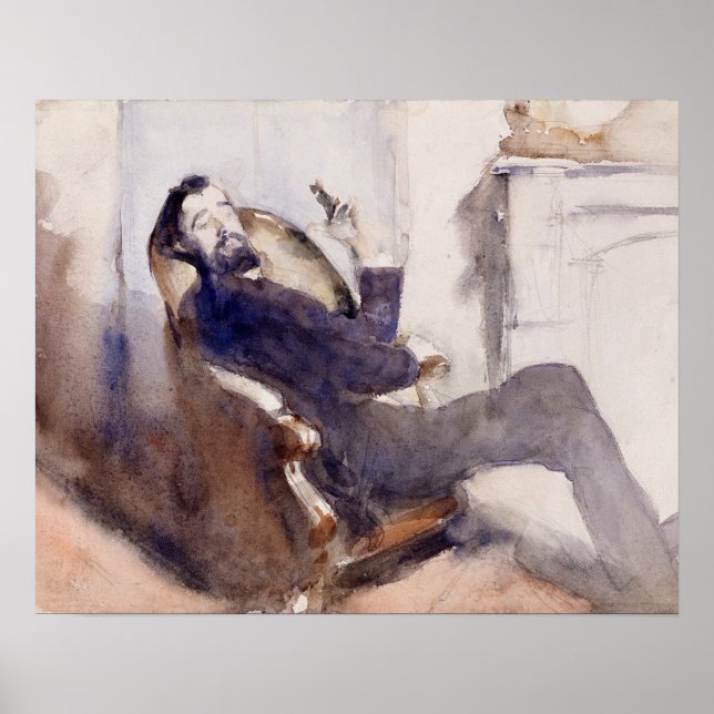 Póster Sargento John Singer - Retrato de Paul-Cesar Helle (Frente)