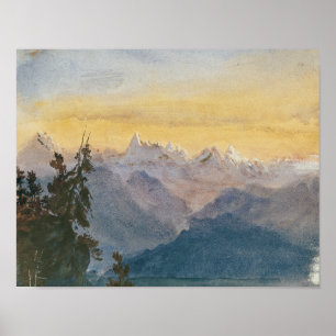 Póster Sargento John Singer - Vista desde el Monte Pilatu