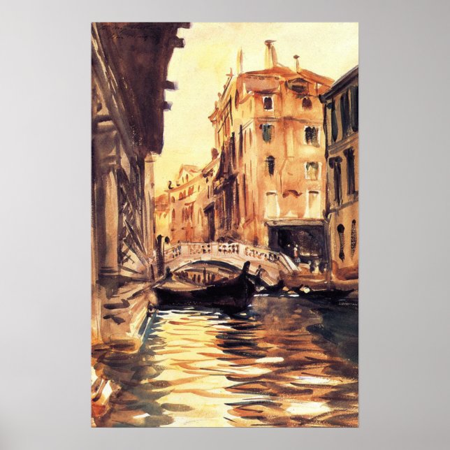 Póster Sargento - Ponte Della Canonica 1903 (Frente)