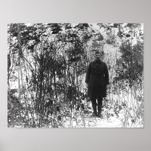 Póster Sargento York en el bosque de Argonne - 1919 (Frente)
