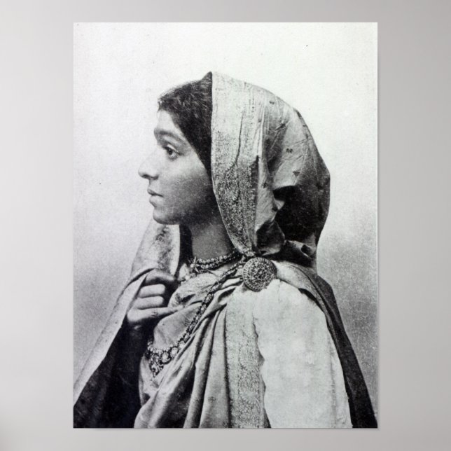 Póster Sarojini Naidu (Frente)
