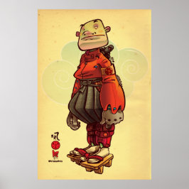 Póster Sasaki Kojiro