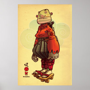 Póster Sasaki Kojiro