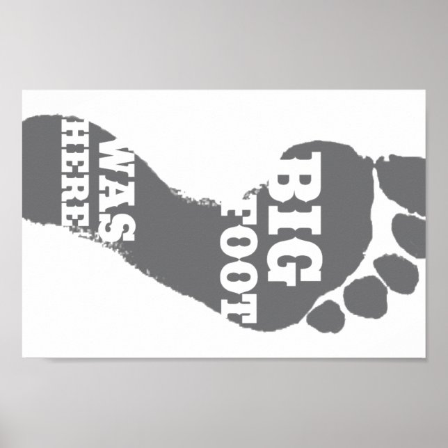 Póster Sasquatch Hunter - Bigfoot (Frente)