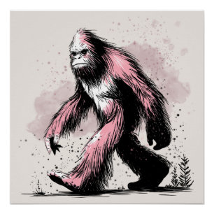 Póster Sasquatch Pie Grande