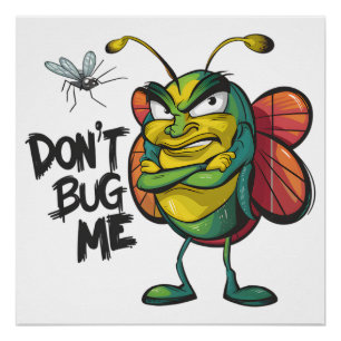 Póster Sass Bug Street Art