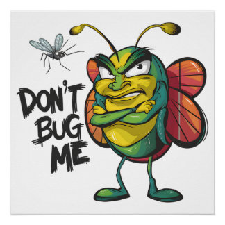 Póster Sass Bug Street Art