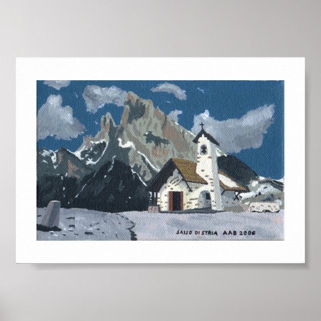 Póster Sasso di Stria (Frente)