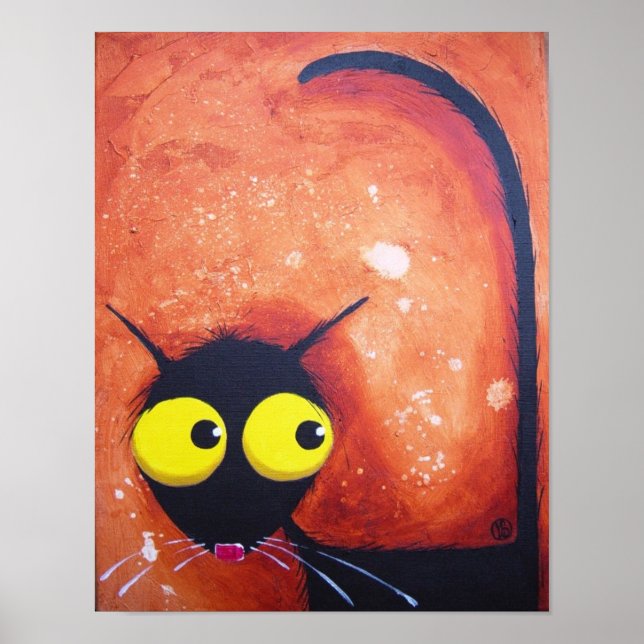 Póster Sasuedy Stressie Cat (Frente)