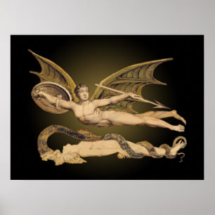 Póster Satan & Eve 18x24 Poster