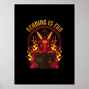 Póster Satanic Pagan Goat Premium