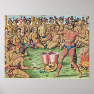 Póster Satoutiona se prepara para la batalla