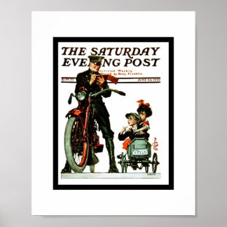 Póster Saturday Evening Post Art