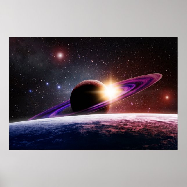 Póster Saturn (Frente)