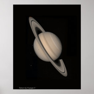 Póster Saturn del viajero 2