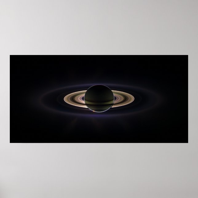Póster Saturn Eclipse (Frente)