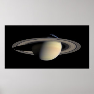 Póster Saturn from Cassini Estar en órbita