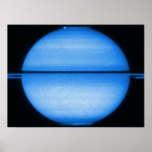 Póster Saturn Light Show Canvas Print