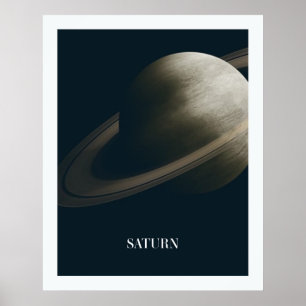 Póster Saturn Poster