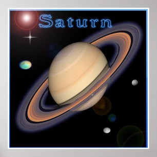 Póster Saturn poster