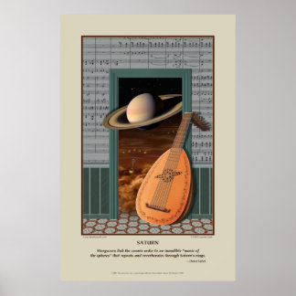 Póster Saturn Print