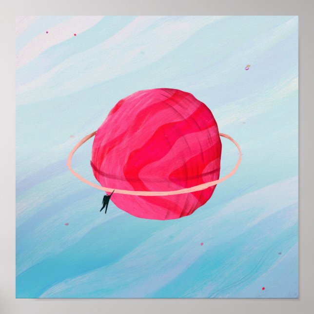 Póster Saturno (Frente)