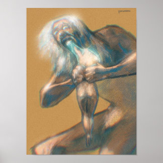 Póster ¿Saturno devorando a su hijo?