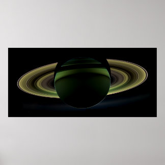 Póster Saturno - Un Splendor Rara Vez Visto