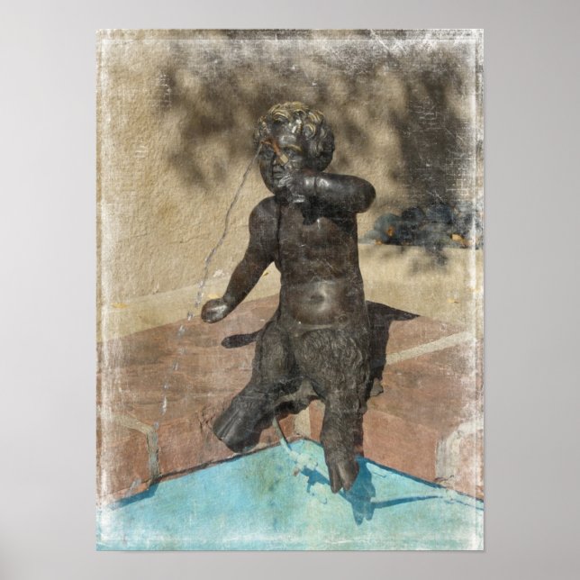 Póster Satyr Fountain (Frente)
