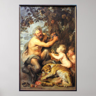Póster Satyr y Tigress