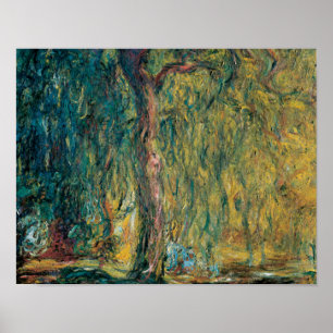 Póster Sauce llorón de Claude Monet