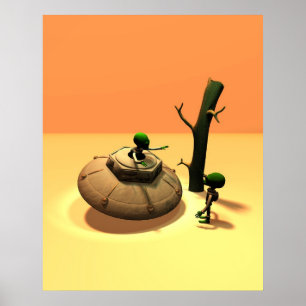 Póster Saucer Buddies 2 Poster