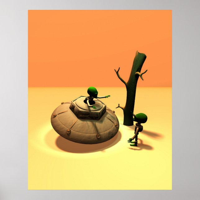 Póster Saucer Buddies 2 Poster (Frente)