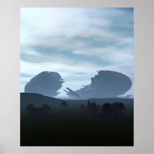 Póster Saucerwreck gigante 1 poster