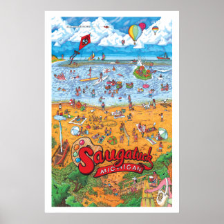 Póster Saugatuck (Día) Gran Poster