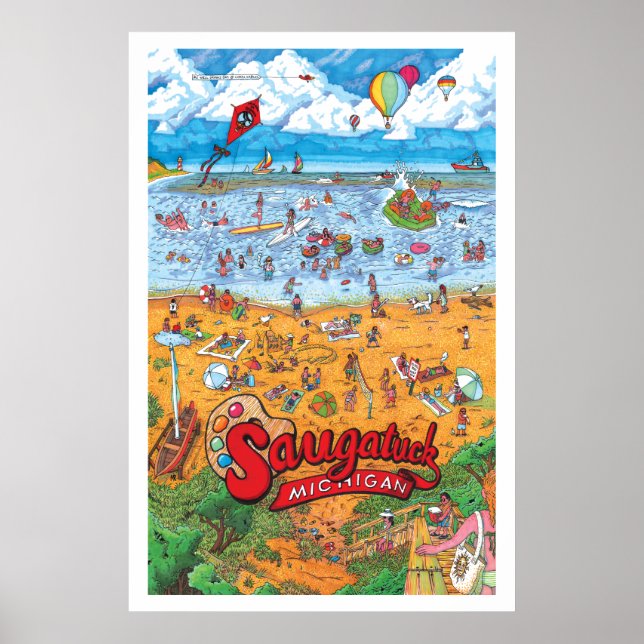 Póster Saugatuck (Día) Gran Poster (Frente)