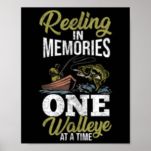 Póster Sauger Angler Walleye Fisherman Walle