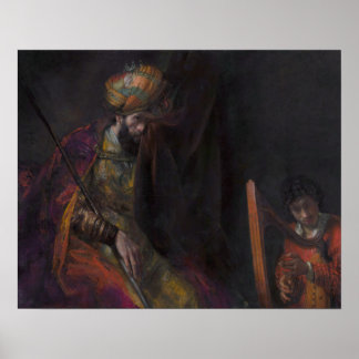 Póster Saul y David (Mauritshuis) de Rembrandt - Poster