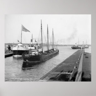 Póster Sault Ste Marie: 1905